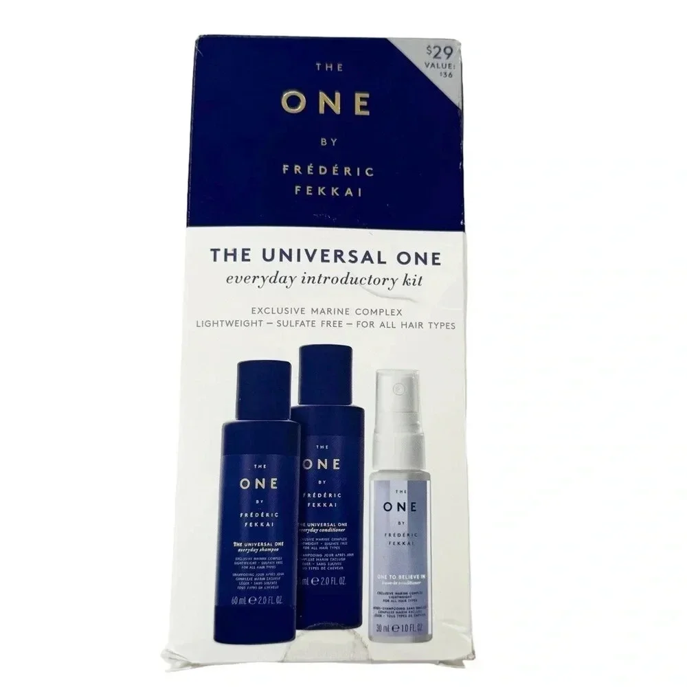 THE ONE by FREDÉRIC FEKKAI the universal one everyday introductory kit 3 Piece